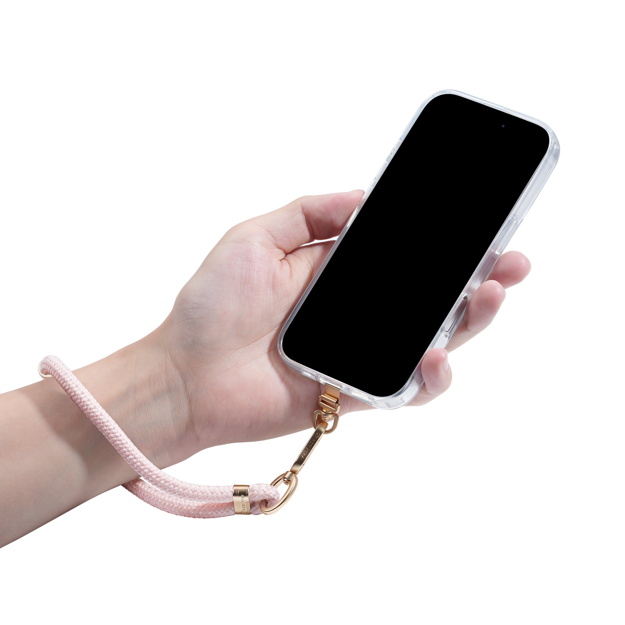 Wrist Lanyard - Pink (Rose Gold)