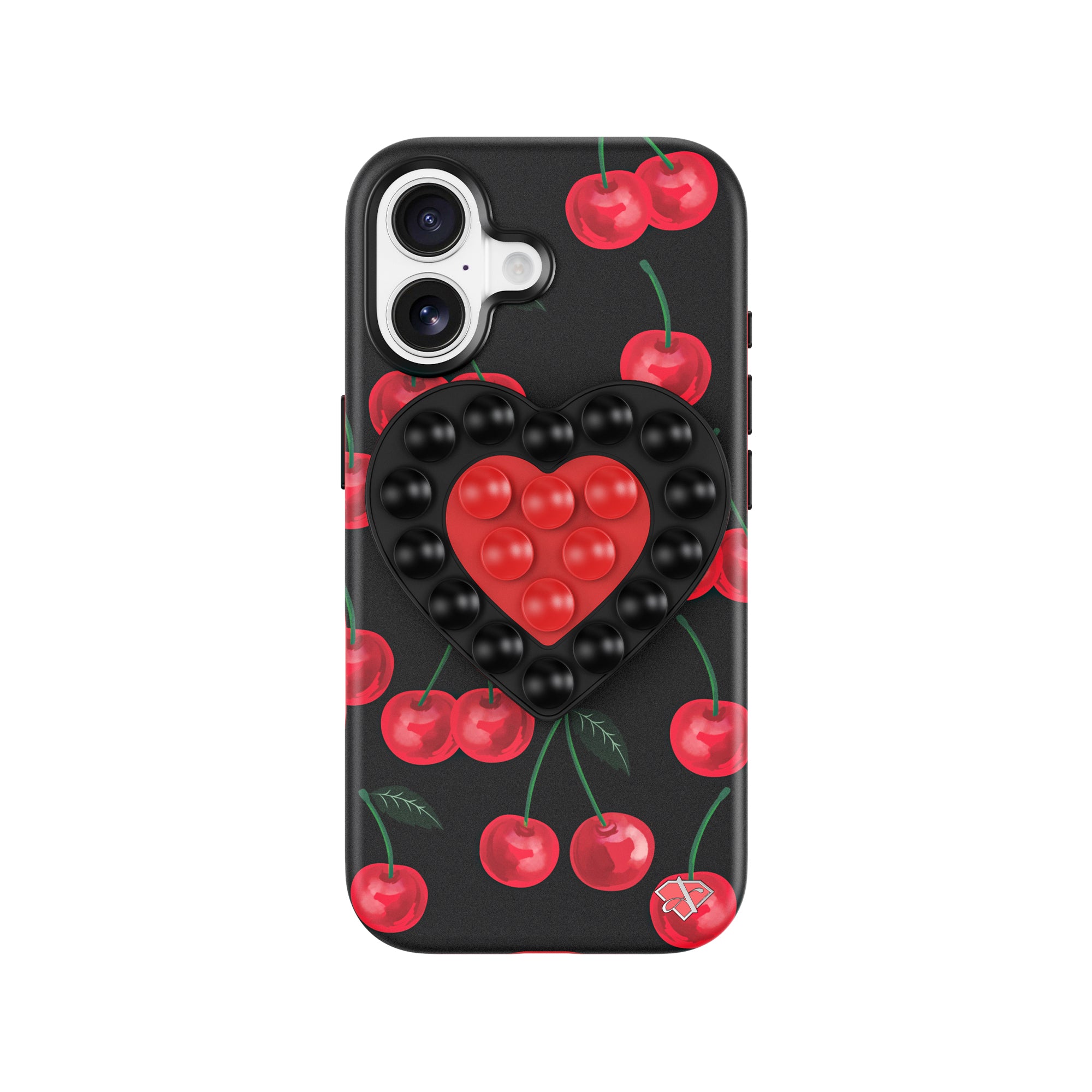 iPhone 17 Midnight - 3-in-1 Suction Stand Case -Matte