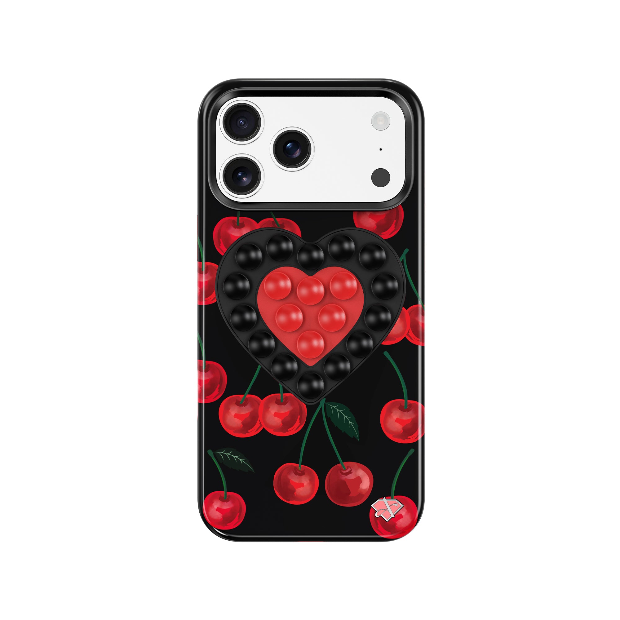 Midnight - DuoHeart Snap Case- Glossy