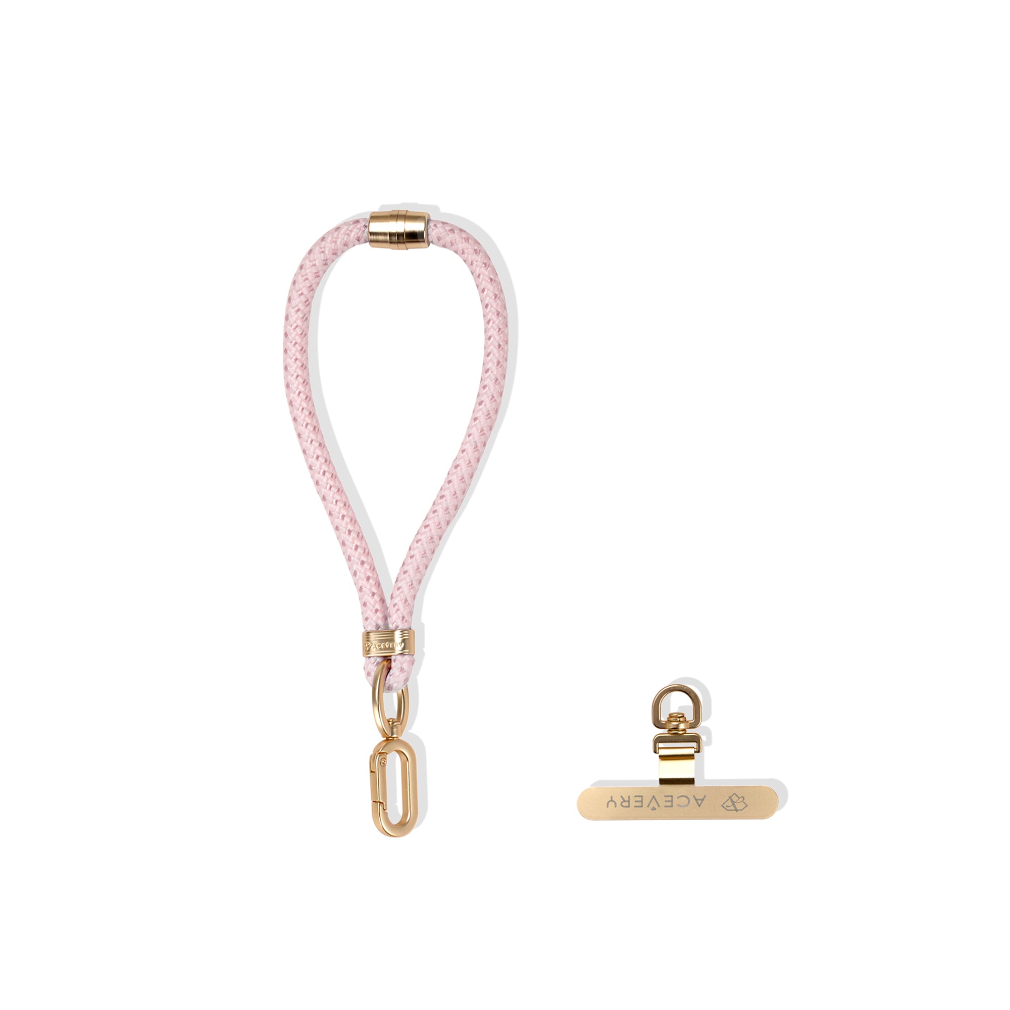 Wrist Lanyard - Pink (Rose Gold)
