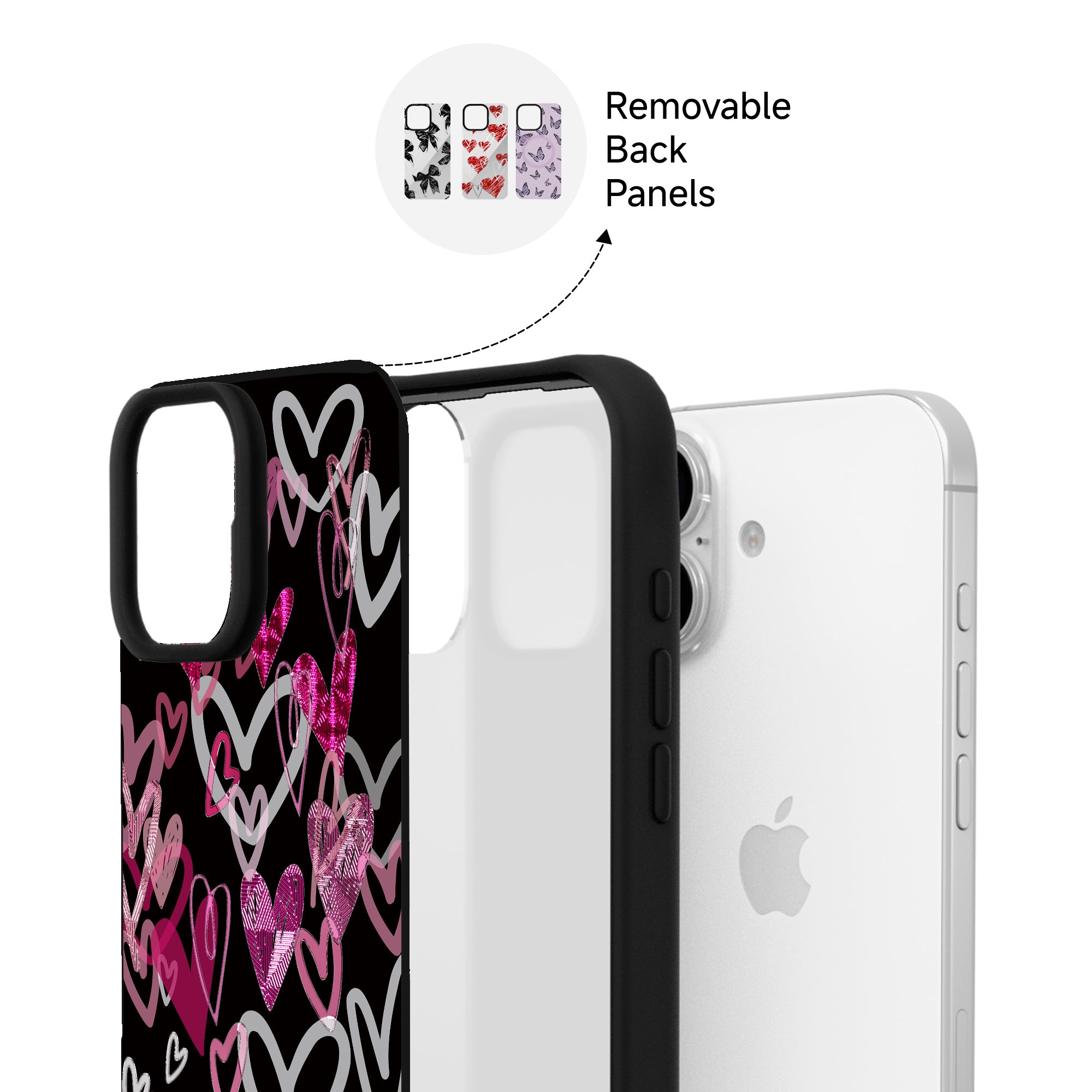 iPhone 17 Aura - Removable Back Panel Case