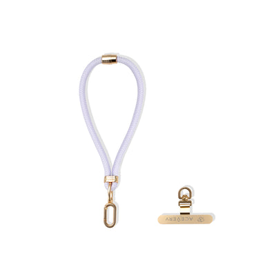 Wrist Lanyard - Pure Purple (Rose Gold)