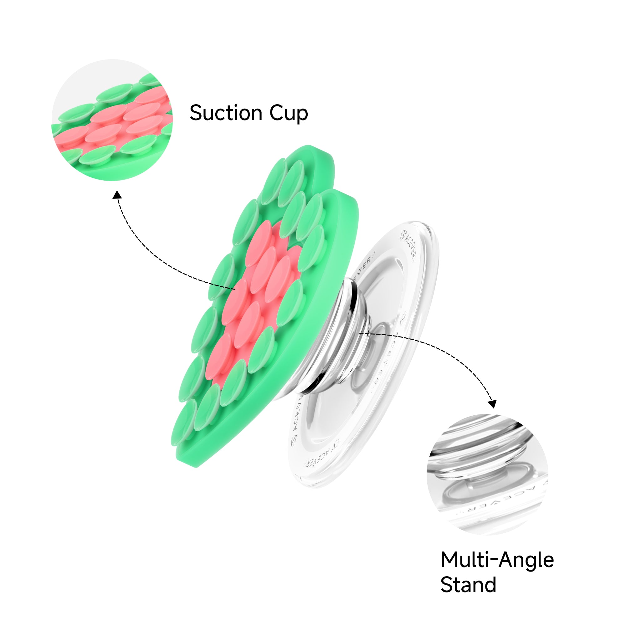 Green Rose - MagSafe Holder