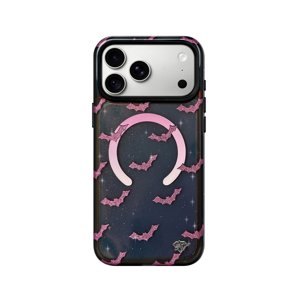 Midnight Bat Glitter Magsafe Case