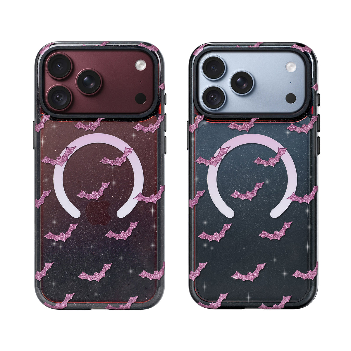 Midnight Bat Glitter Magsafe Case