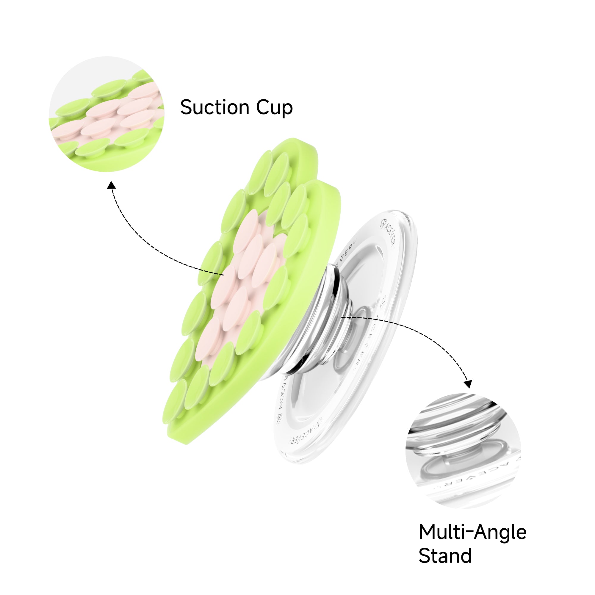 Mint Peach - MagSafe Holder