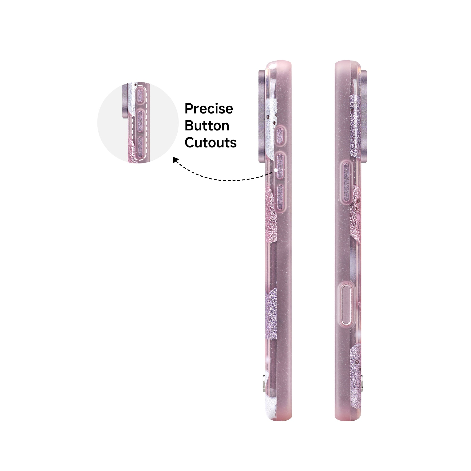 Pastel Boo Glitter Magsafe Case