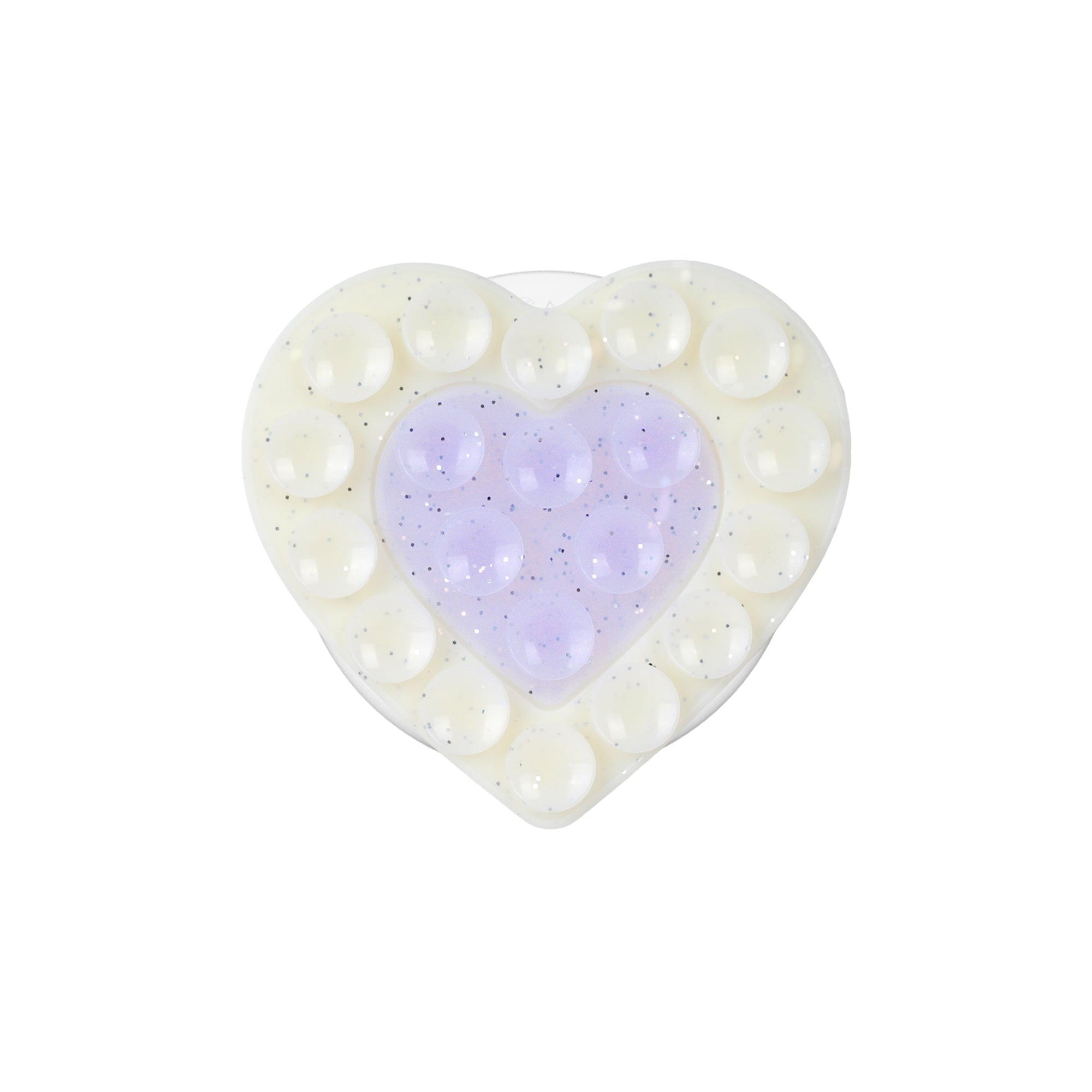 White Lavender Glitter - MagSafe Holder
