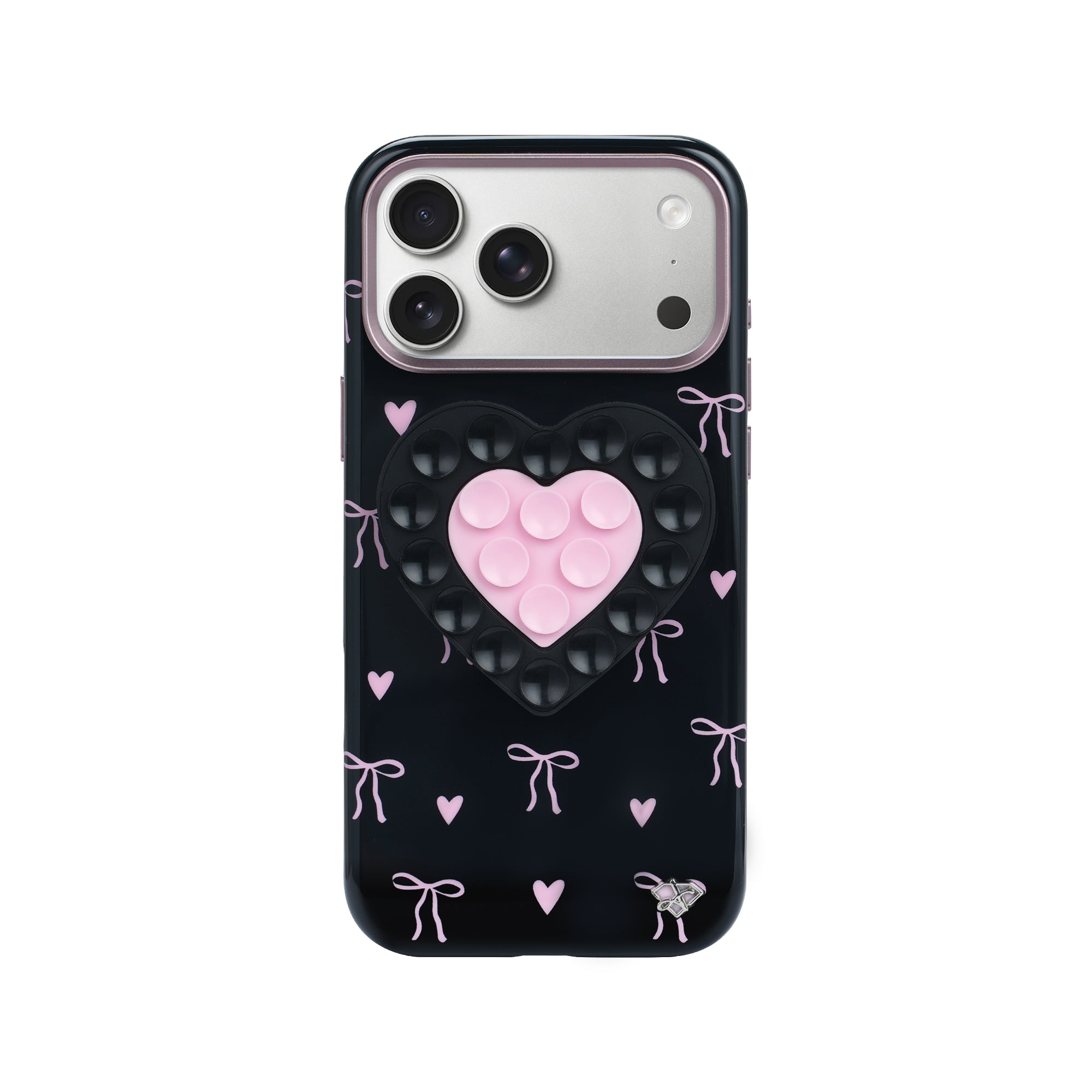 Pink Bow - DuoHeart Snap Case