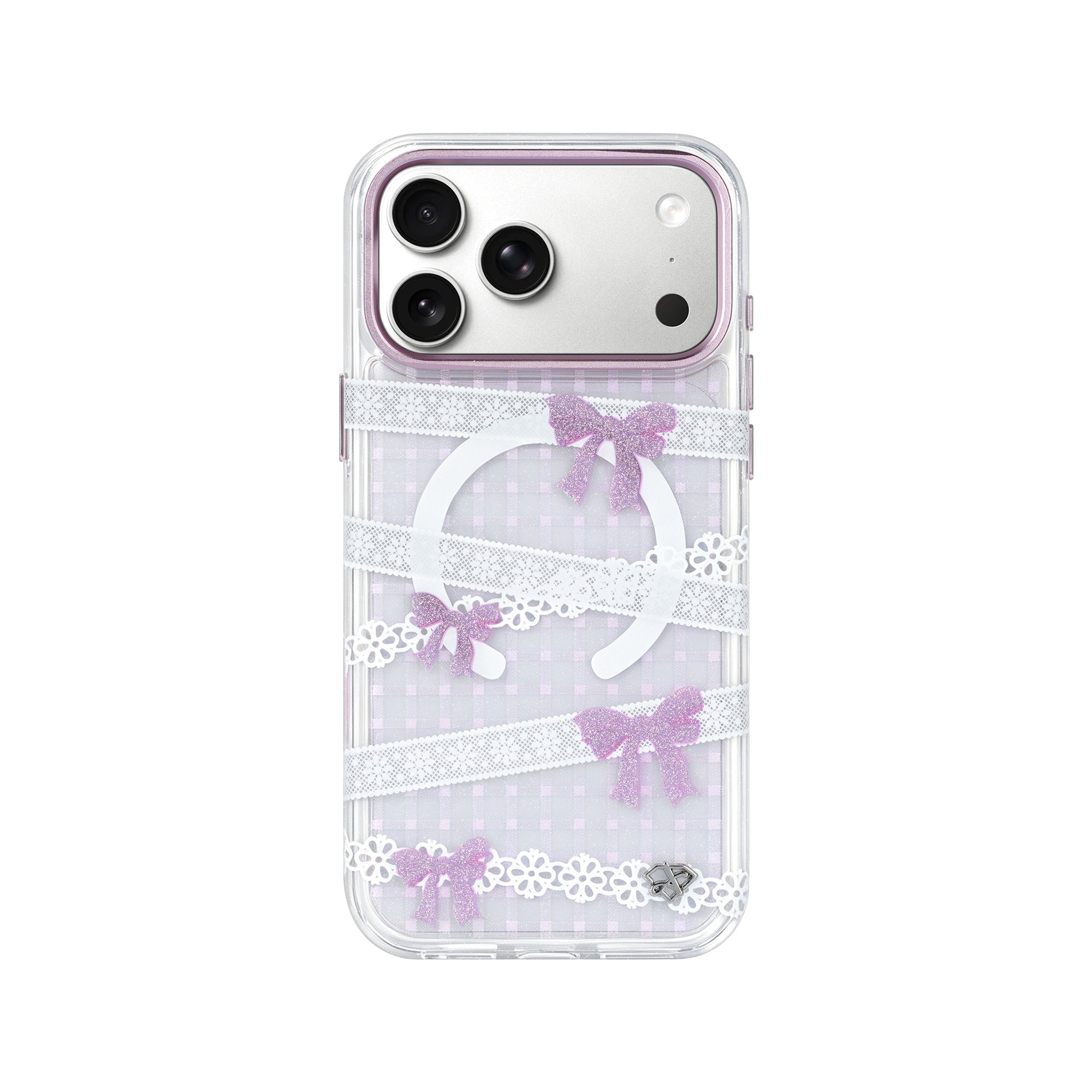 Sweet Bow Glitter Case