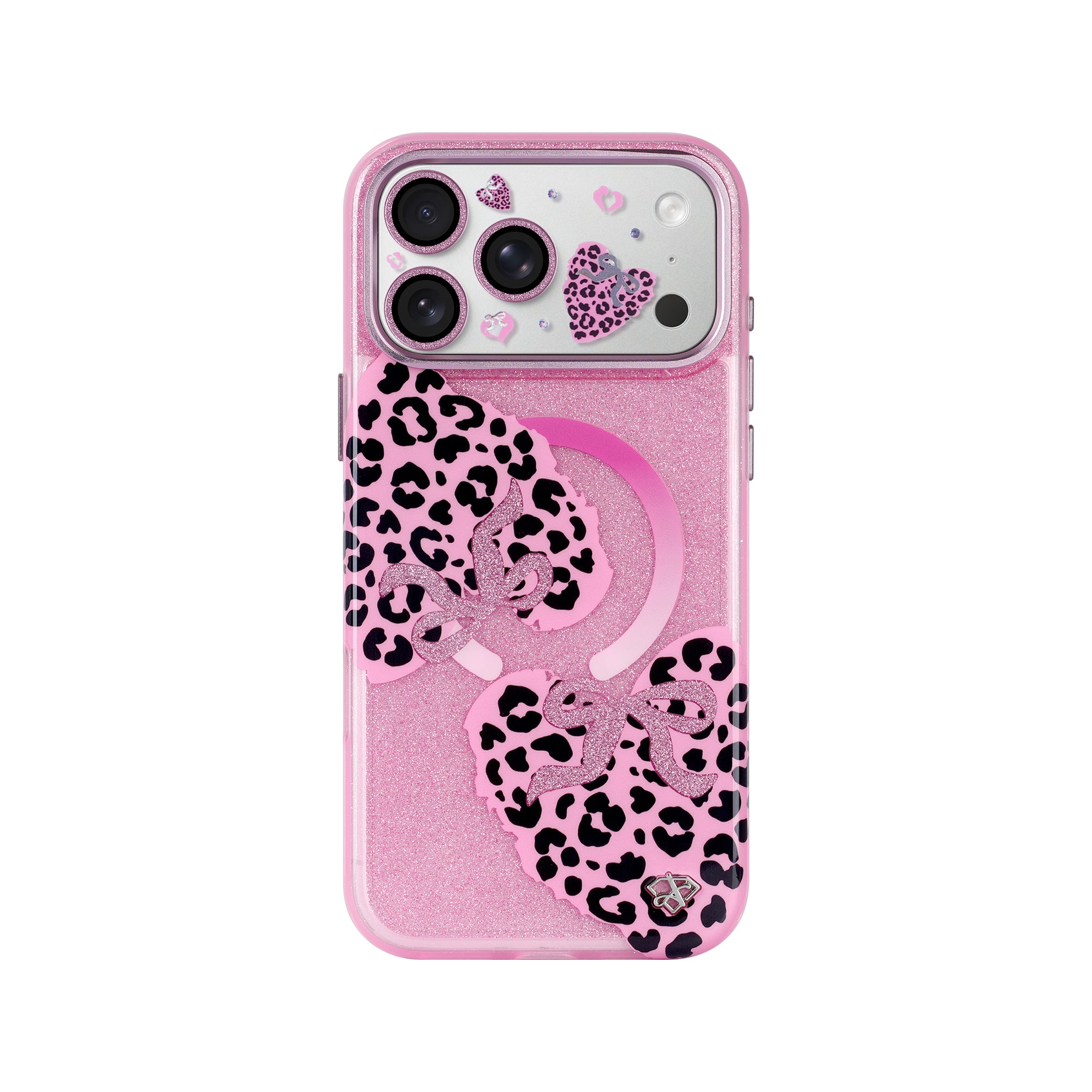 Sweet Leopard Glitter Case