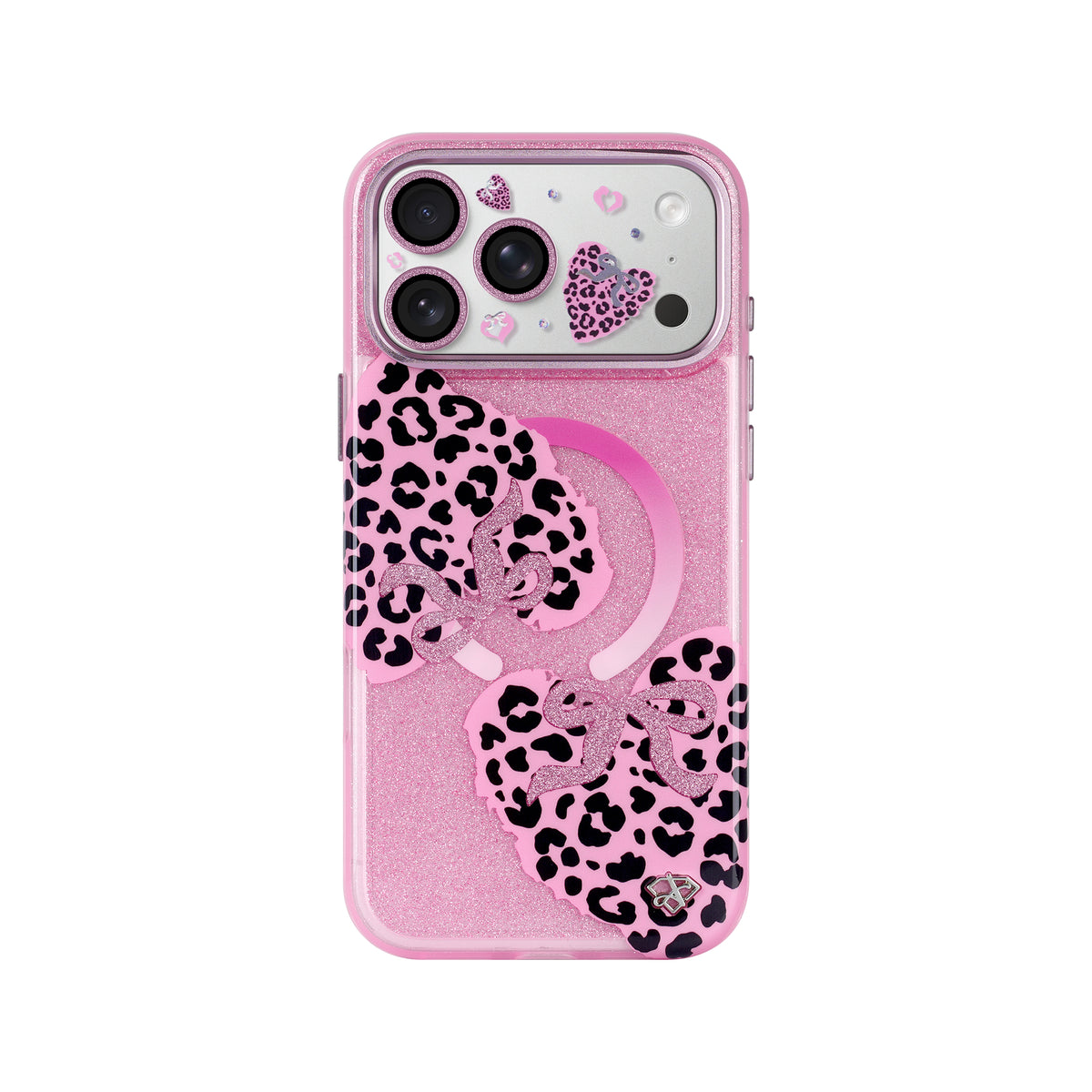 Sweet Leopard Glitter Case