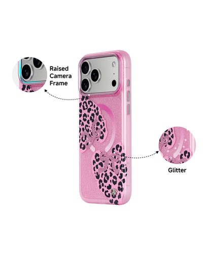 Sweet Leopard Glitter Case