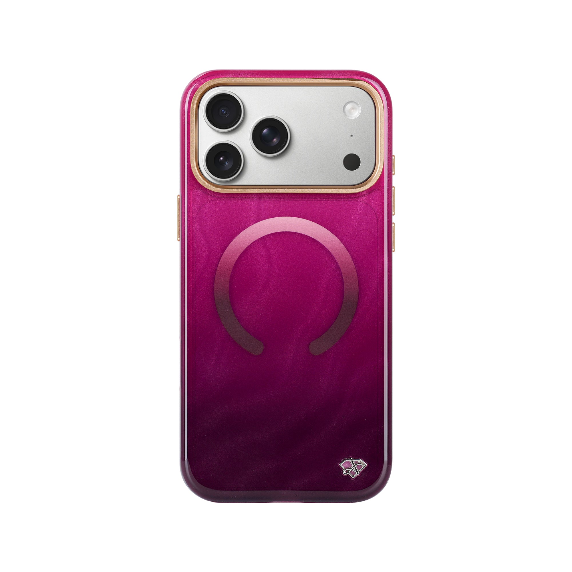 Velvet Berry Glitter Case