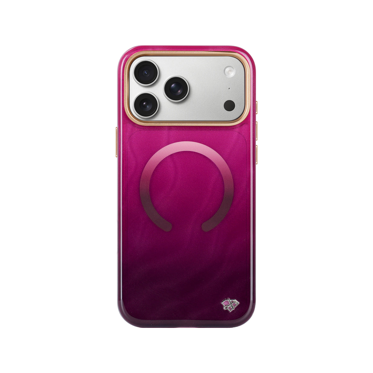 Velvet Berry Glitter Case