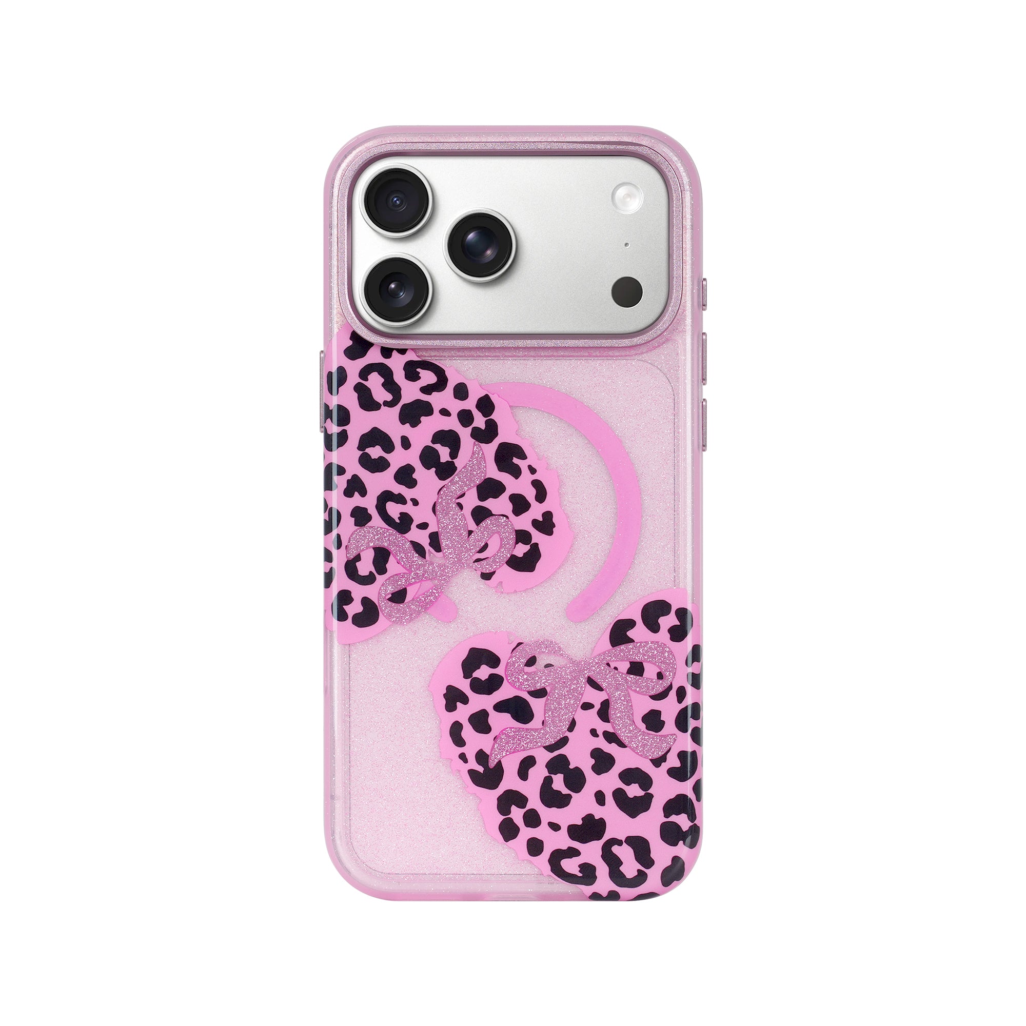 Sweet Leopard Glitter Case