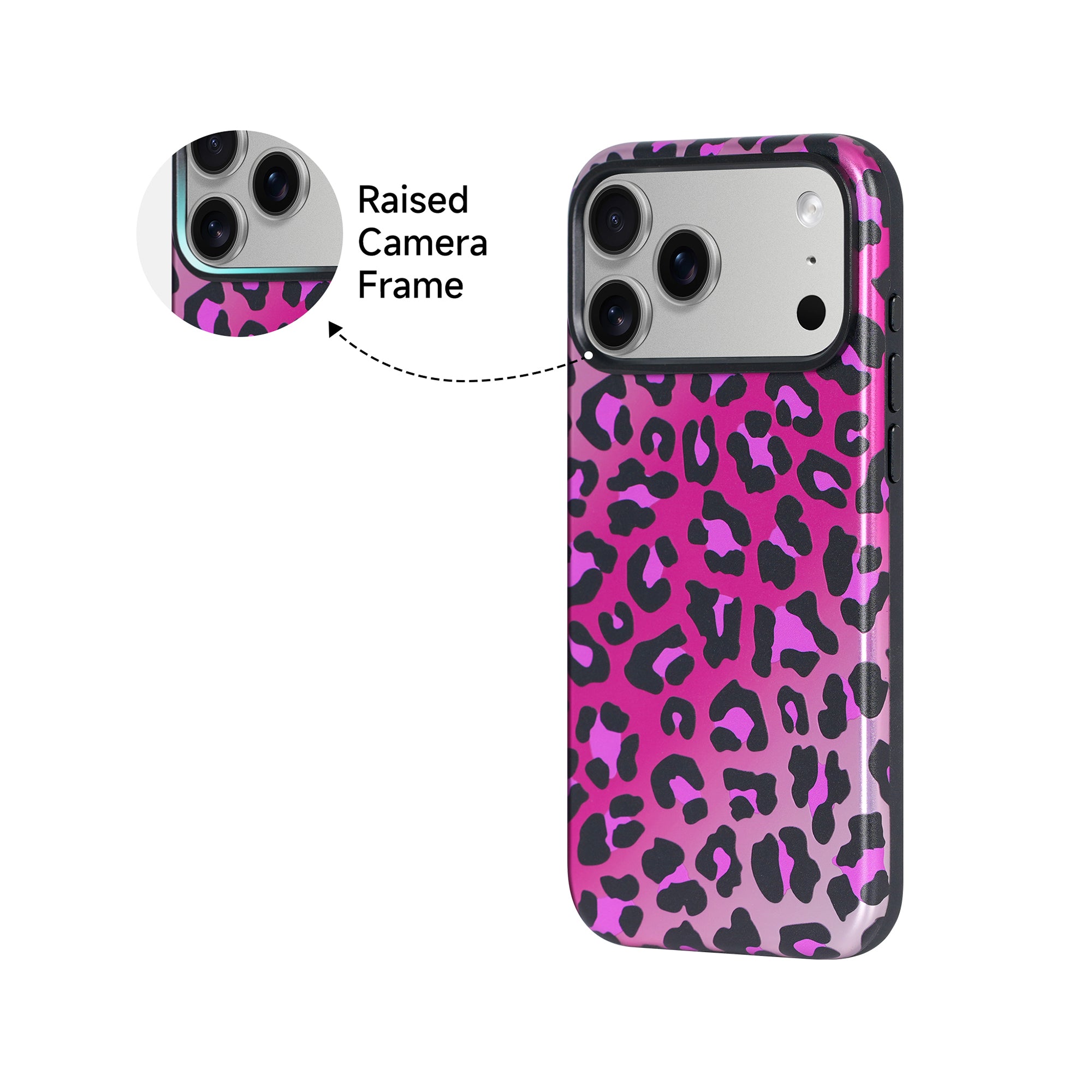 Berry Leopard MagSafe Case